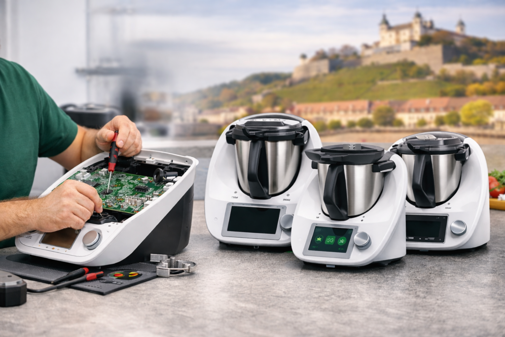 Thermomix Reparation im modernen Küchenumfeld