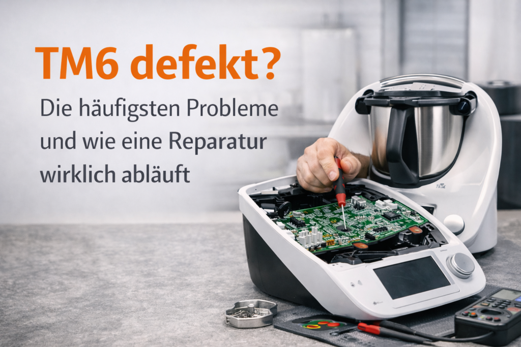 TM6 Reparatur im Gange