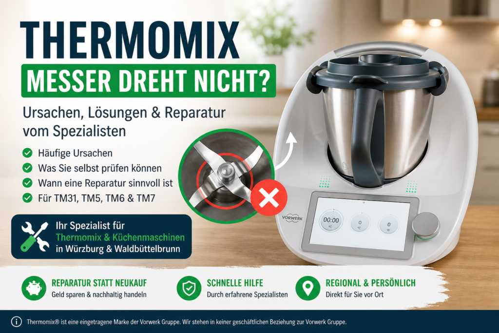 Thermomix Messer dreht nicht