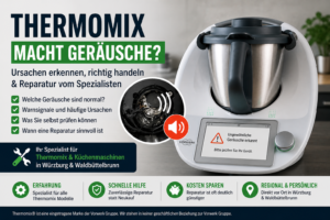 Thermomix macht Geräusche – Ursachen, Warnsignale und wann eine Reparatur notwendig ist